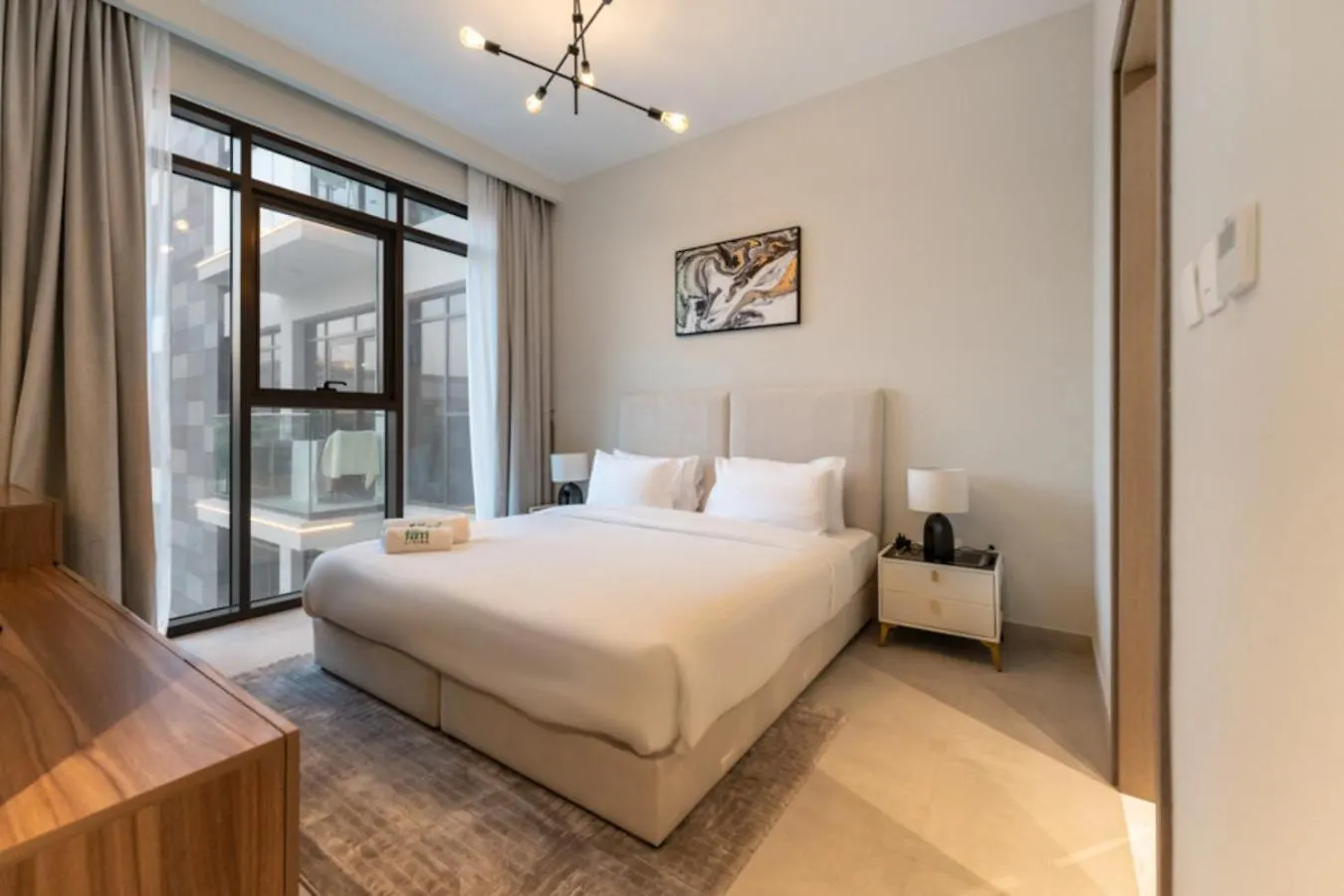 Fam Living - Elegant Stay In Azizi Greenfield Dubai Apartment